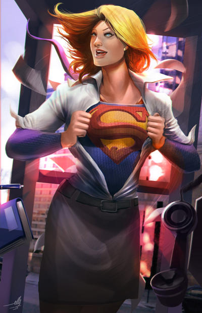 Supergirl, Changing! by ellinsworth