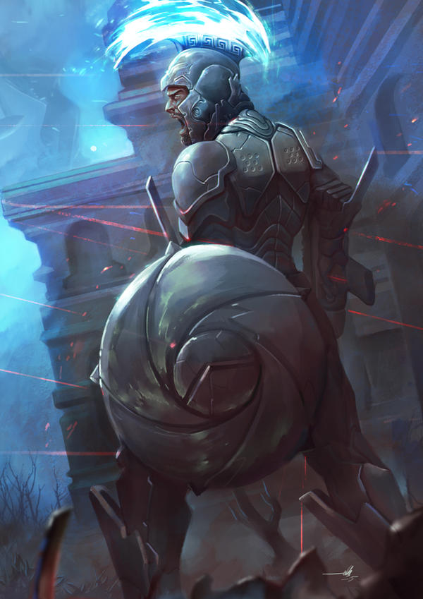 The Spartan of the Future by ellinsworth