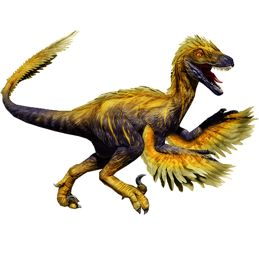 Feathered raptor transparent by TransparentDinosaurs on DeviantArt