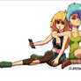 Girls - animated