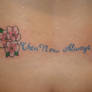 Flowers with a Quote