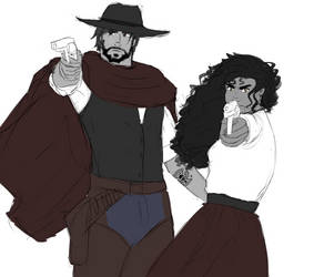 Wild west au