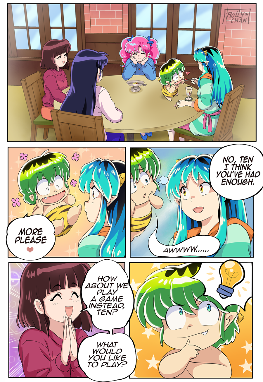 Commission Urusei Yatsura Comic Page One By RollyChanArt On DeviantArt commission-urusei-yatsura-comic-page-one-by-rollychanart-on-deviantart