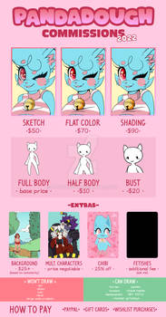 Commission Price Sheet 2022