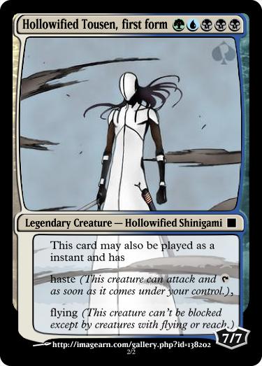 hollow tousen magic card