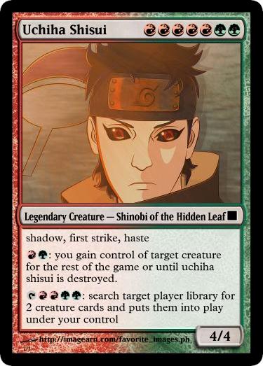 Shisui Uchiha, a card pack by _1.art_ - INPRNT