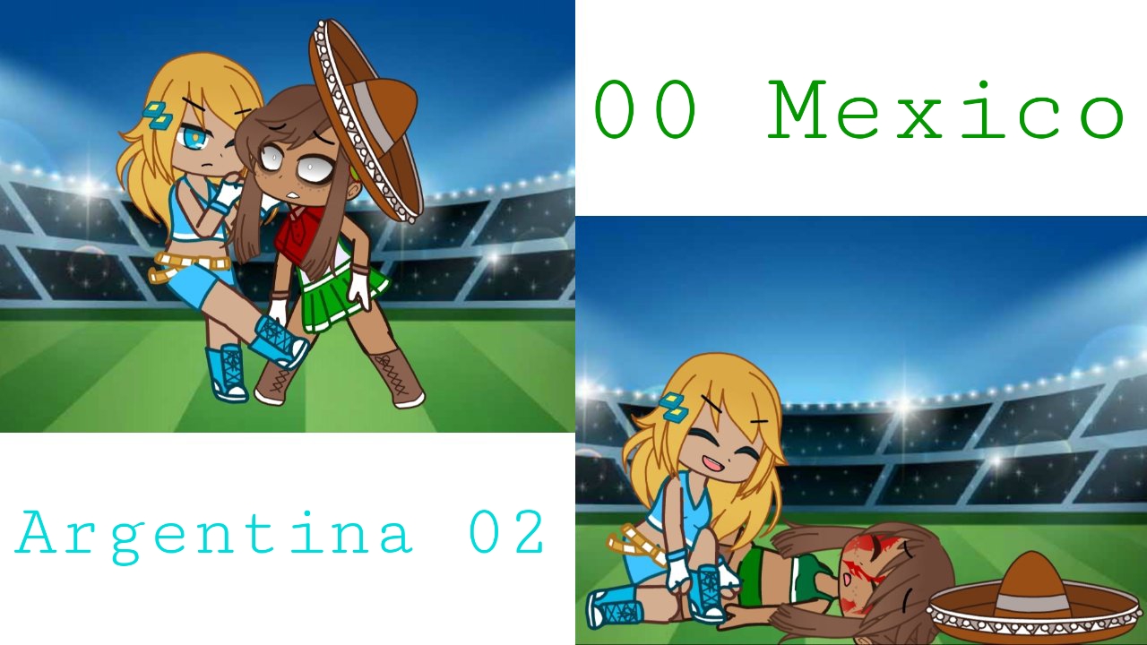 🇦🇷 🇲🇽 Argentina vs México - Qatar 2022 🏆/ #countryhumans 