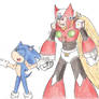 Zero and Sonic talking
