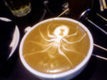 Spider latte by Bohemic-Servant