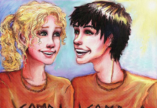 14. Smile- Percy and Annabeth