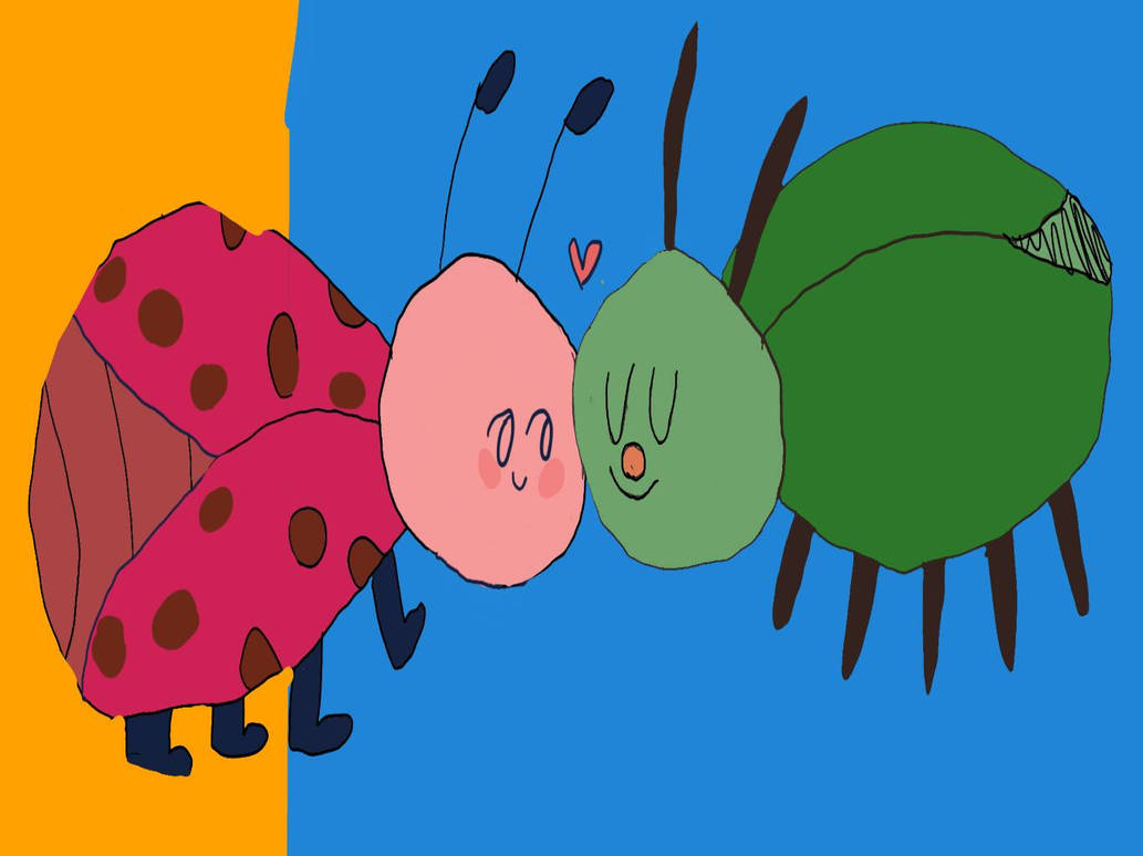 Deviantart Insect Love bugs in love by PaintedMaryJanes on DeviantArt