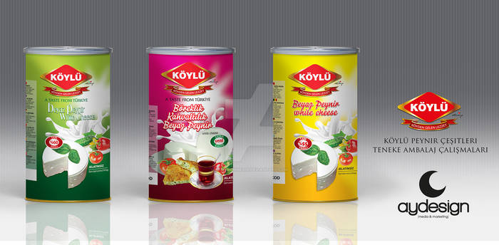 Koylu Cheese Packaging Designs