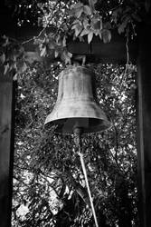 Chirch bell in Black and White