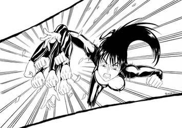 Robin The Rokushiki demon page 1 (old version) by Shinjojin on DeviantArt