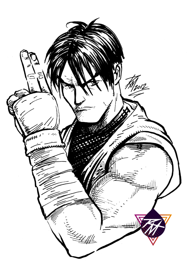 FINAL FIGHT /// STREET FIGHTER GUY SKETCH