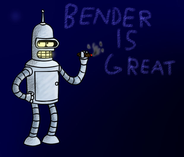 Bender Multitasking Bender by BlueLight439 on DeviantArt