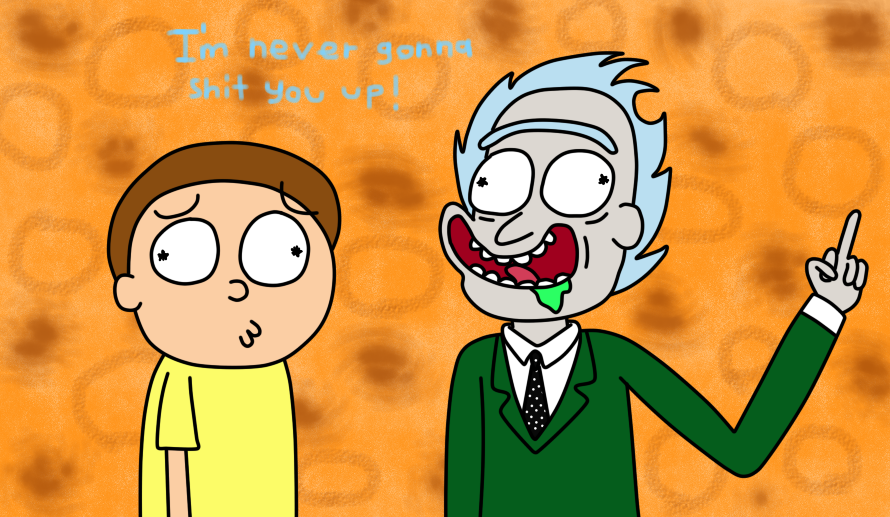 Rick Astley and Morty