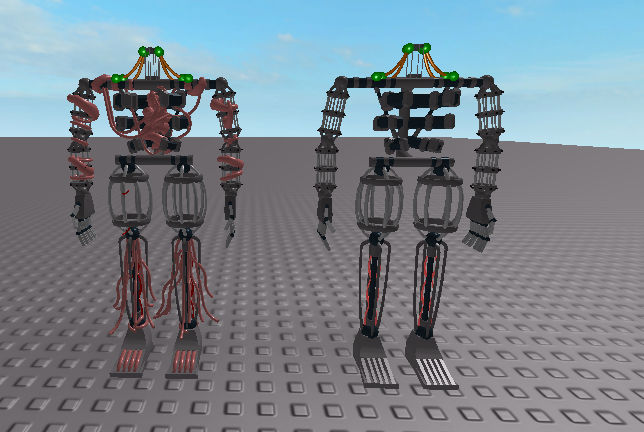 Spring Lock Endo Skeleton Wip By Luascripts On Deviantart - how to spring lock a spring bonnie suit in roblox