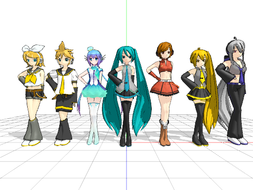 Mmd Group MMD Group pose by skippy4118 on DeviantArt