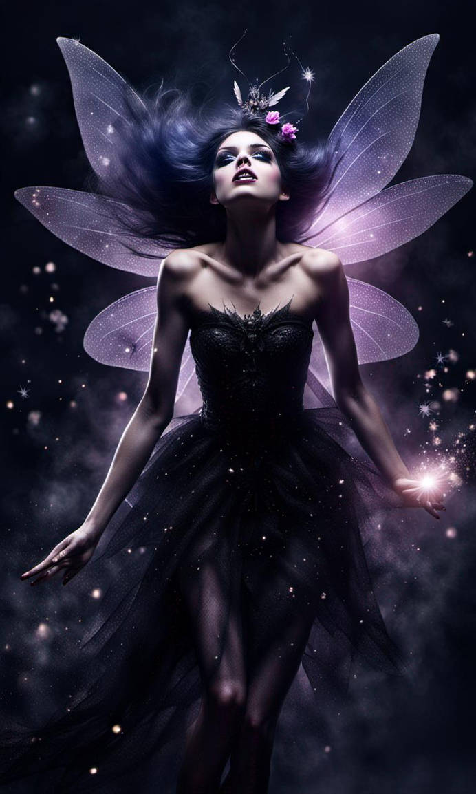 Dark fairy by sillysaucysocks on DeviantArt