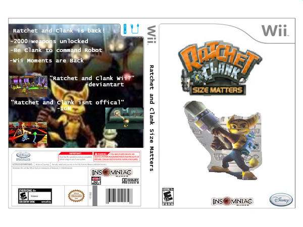 Ratchet and Clank Wii by Ronney13 on DeviantArt