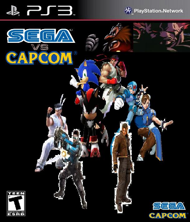 SEGA vs CAPCOM by Ronney13 on DeviantArt