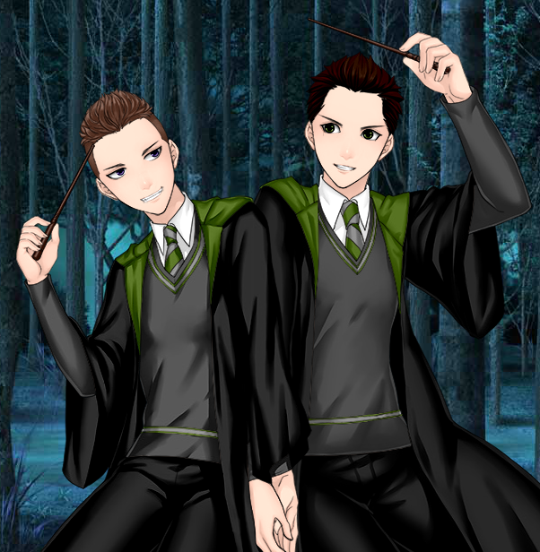 Crabbe And Goyle By UberxMoMo On DeviantArt crabbe-and-goyle-by-uberxmomo-on-deviantart
