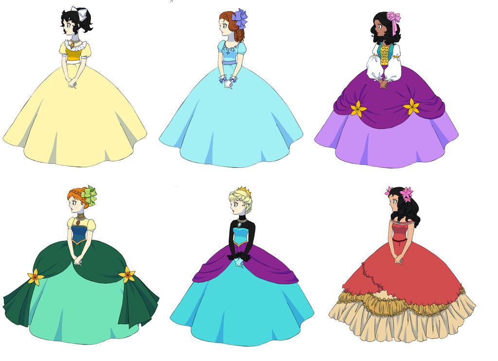 Fancy Princess Series - Merida by MagicMovieNerd on DeviantArt