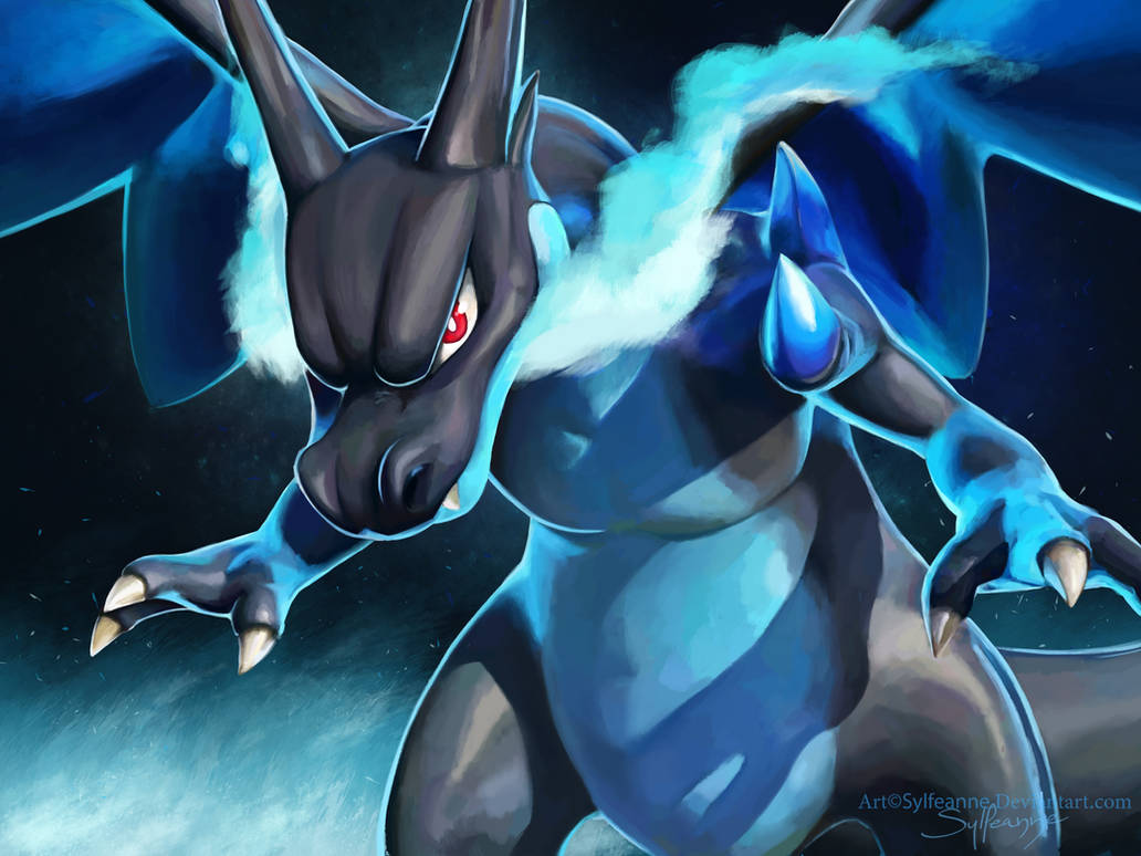 Mega Charizard X By Sylfeanne On DeviantArt mega-charizard-x-by-sylfeanne-on-deviantart