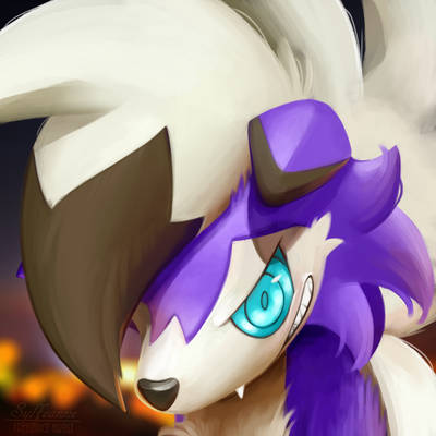 Lycanroc oc Portrait