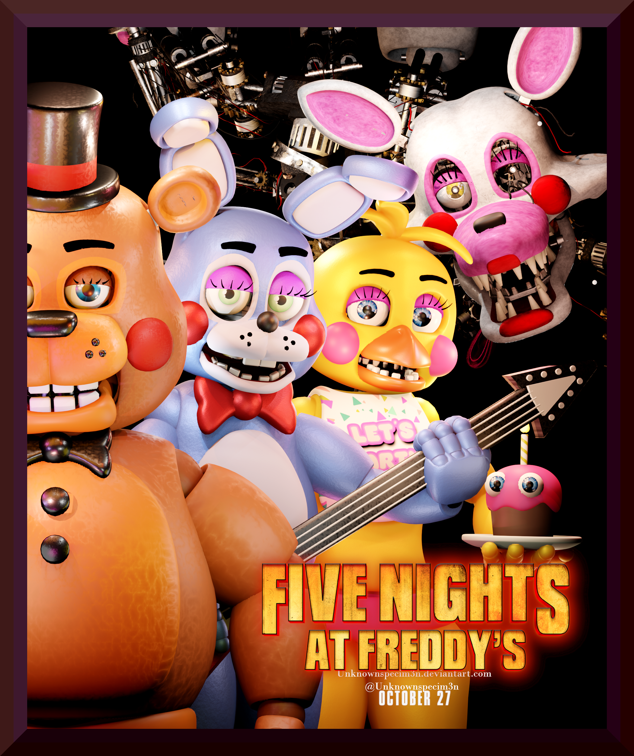 Five Nights At Freddy's Movie Cinema Party by JosephPlus2001 on DeviantArt