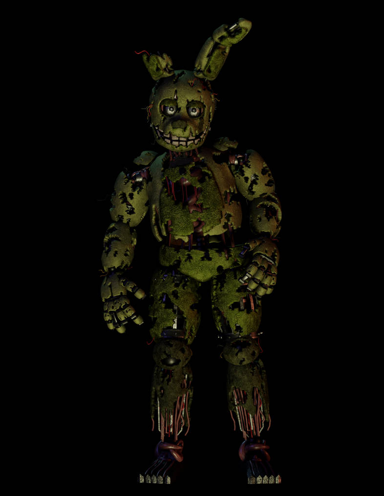 Springtrap Test (Blender) by Unknownspecim3n on DeviantArt