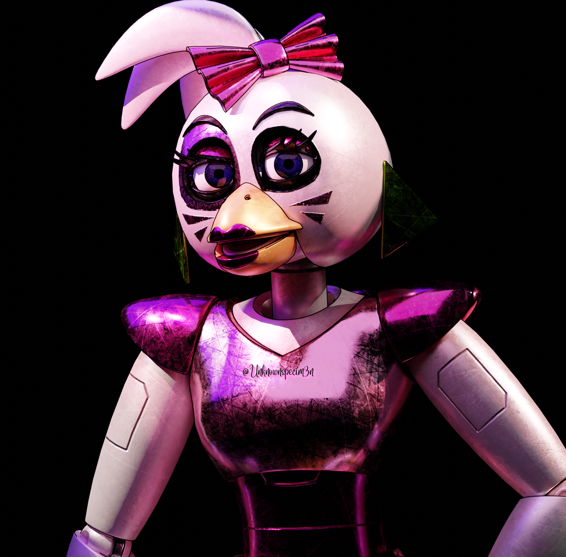 SFM / FNAF) Funtime Chica render by InkBennie on DeviantArt