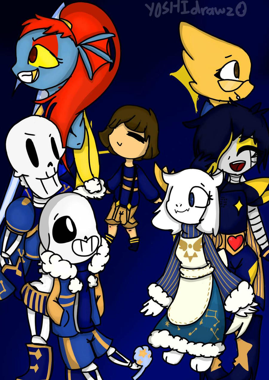 Outertale Humans Outertale! by YOSHIdrawz on DeviantArt