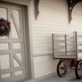Old Train Station Baggage Cart
