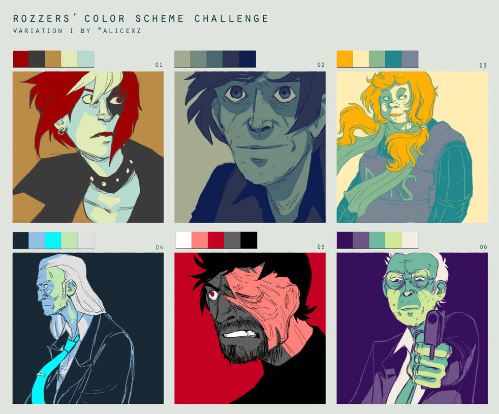 Color Scheme Meme Variation 1 By Alicexz by Miyathena1975 on DeviantArt
