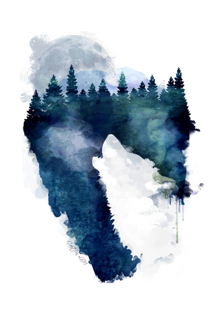 Wolf by icakeyyy on DeviantArt