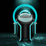 Tron Droid - Cyan