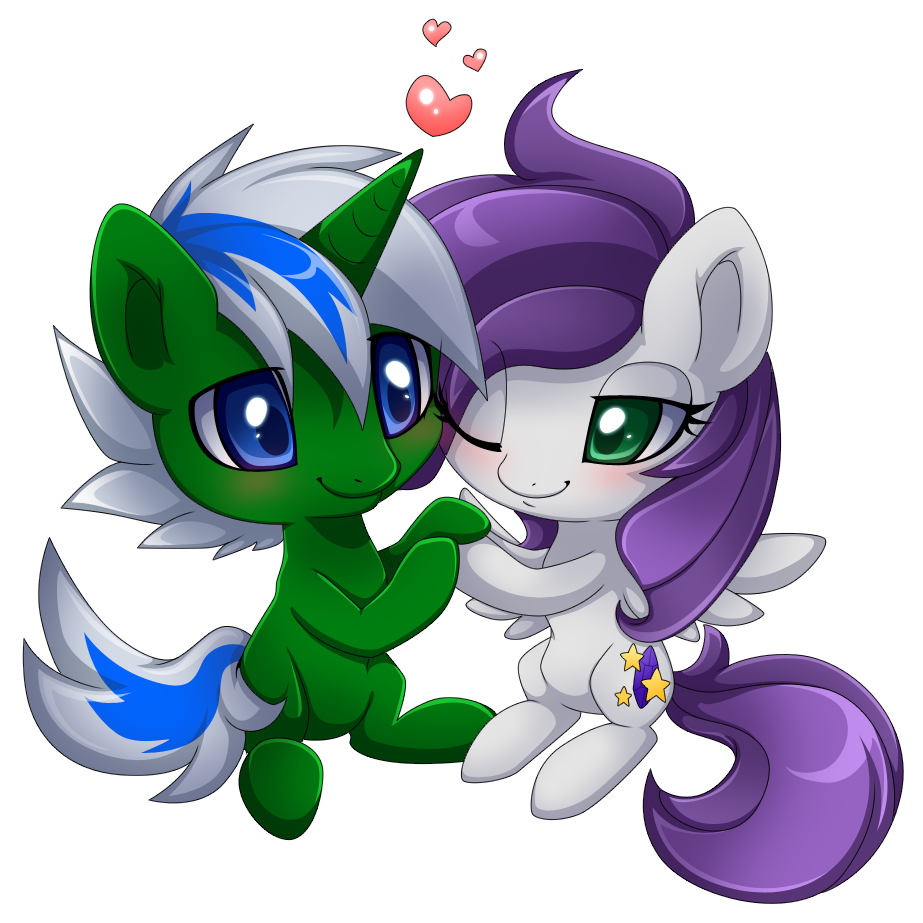 Comm: chibi pony for KrystalDERPx3