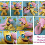 Chao pony: Fluttershy plushie