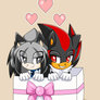 Chibi in box:Shadow and Gerald