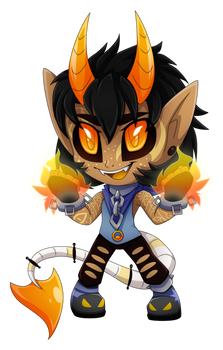 chibi comm: galaxy-doodler