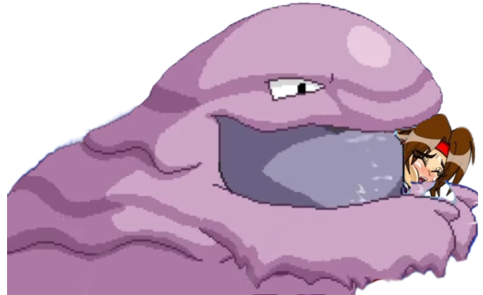 Muk Deviantart Muk licking yuri by Silverlight1997 on DeviantArt