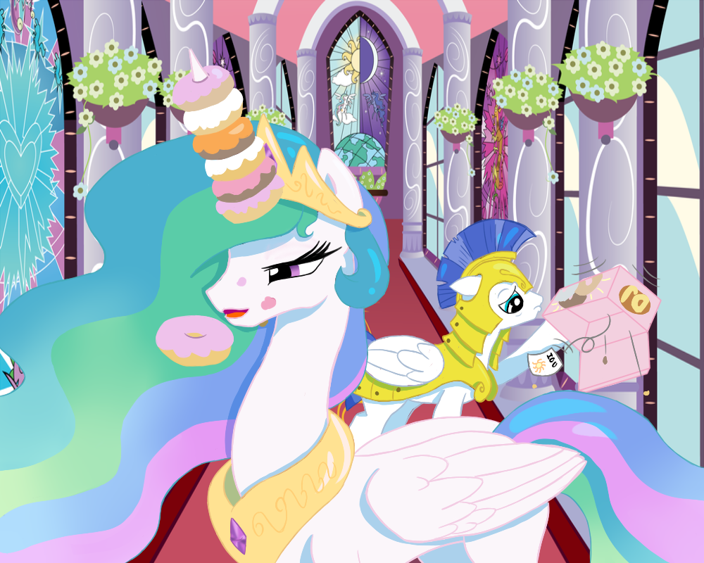 Celestia Loves Mondays Color