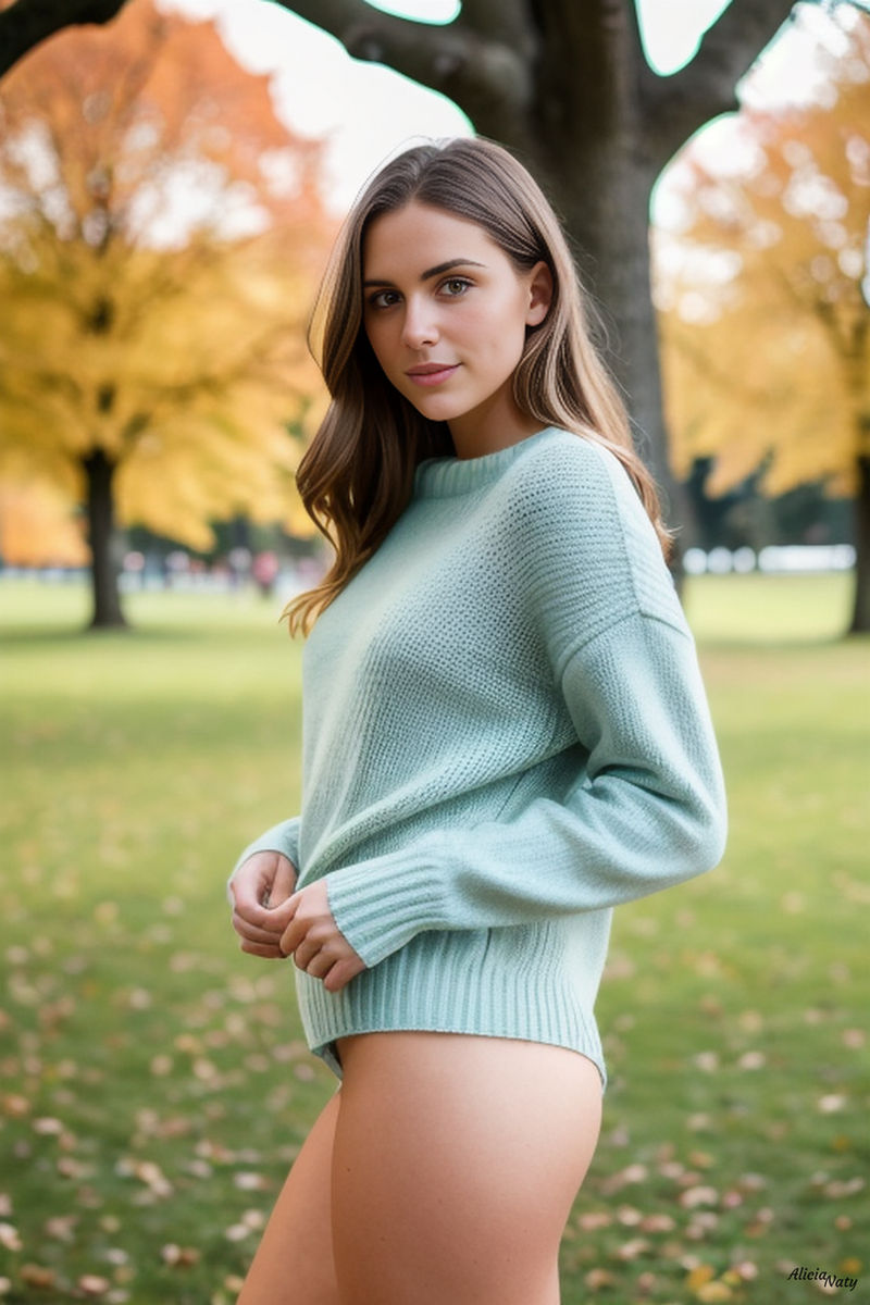 Bottomless woman in the park by AliciaNaty on DeviantArt Bottomless woman in the park by AliciaNaty on DeviantArt
