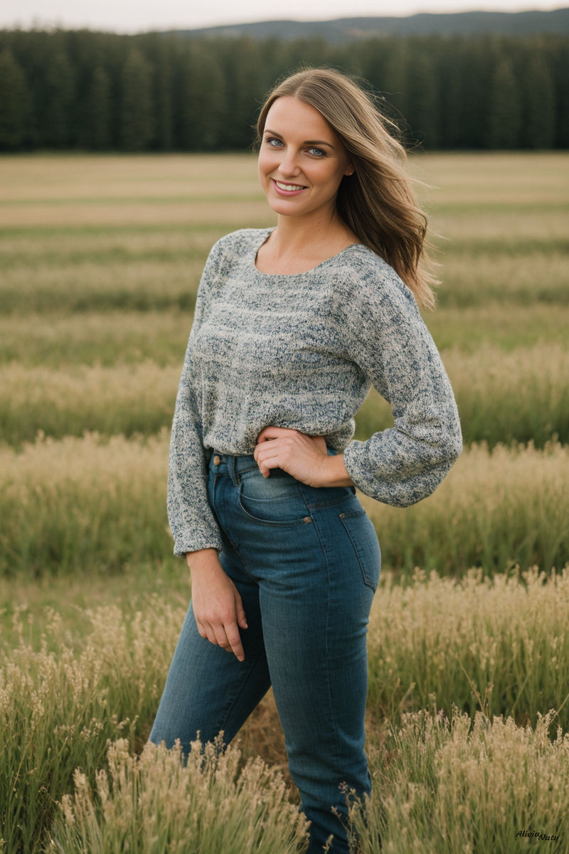 Woman Posing In The Field By AliciaNaty On DeviantArt woman-posing-in-the-field-by-alicianaty-on-deviantart