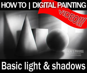 Basic Light and Shadows Tutorial |Digital Painting