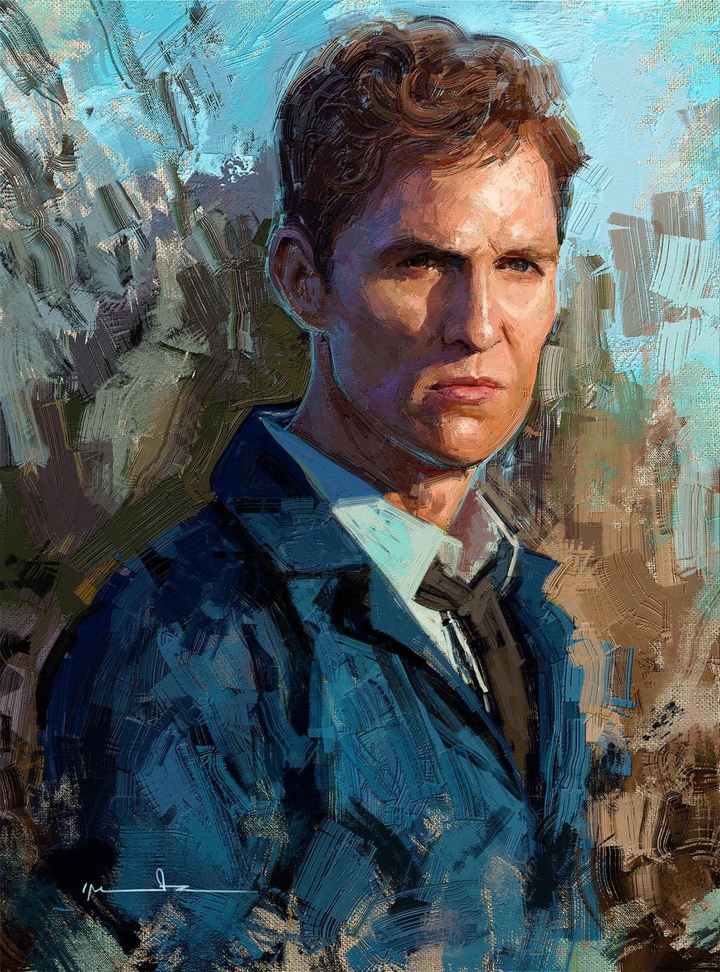 Rust Cohle / True Detective by imorawetz on DeviantArt