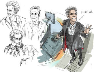 12th Doctor sketches