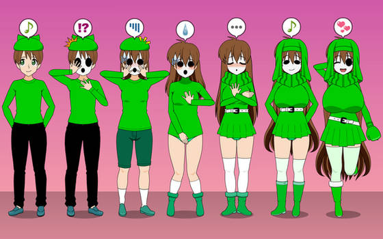 The Mask: Shy Gal TF/TG Sequence